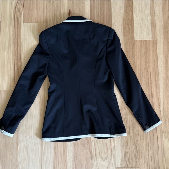 RAG & BONE Uni Contrast Piping Wool Blend Blazer Size 00 - Picture 16 of 16